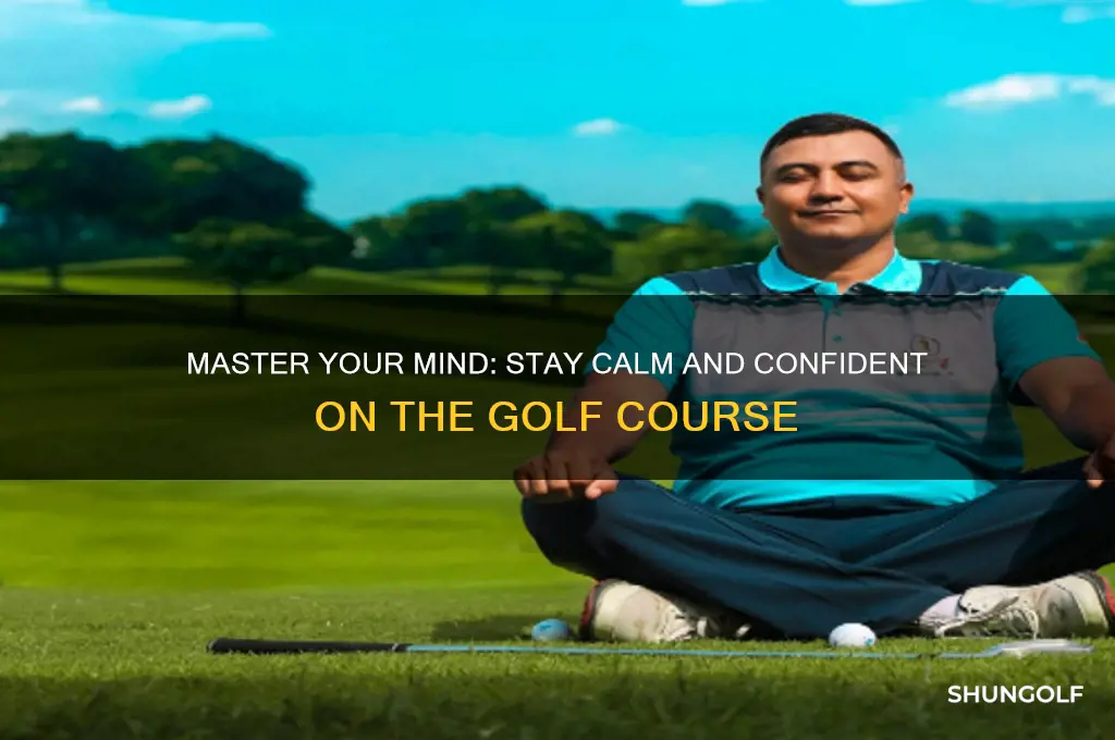 how to not get nervous on the golf course