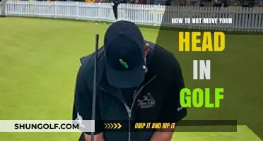 Mastering Golf Swing Stability: Keep Your Head Still for Precision