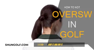 Golf: Control Your Swing, Control Your Game