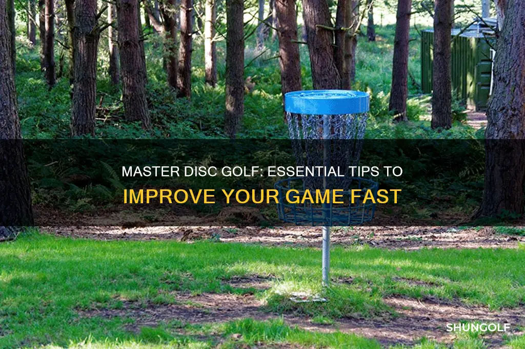 how to not suck at disk golf