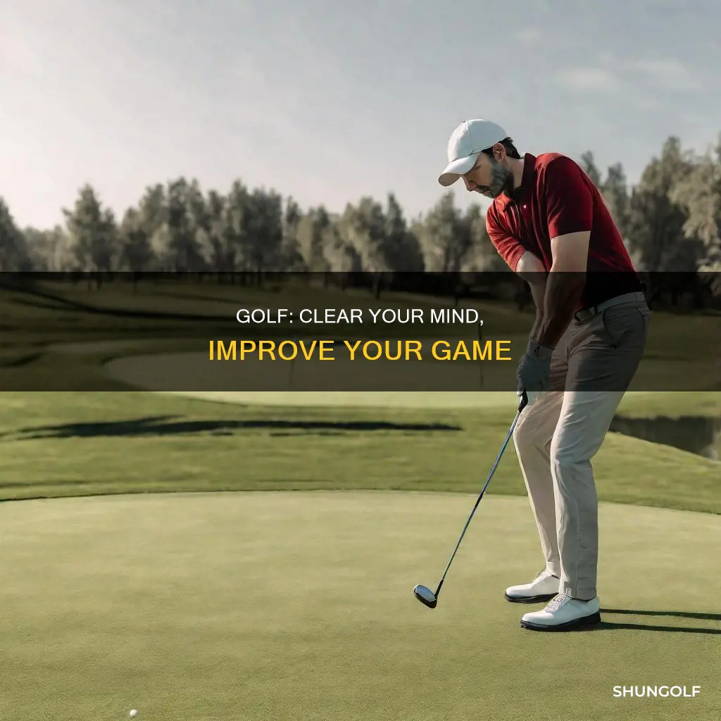 how to not think in golf