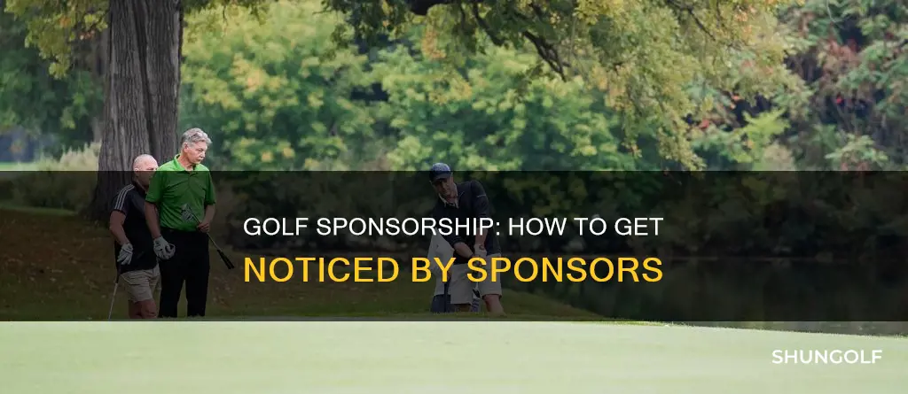 how to obtain golf sponsors