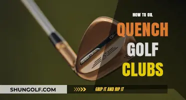 Mastering Golf Club Maintenance: Effective Oil Quenching Techniques Revealed