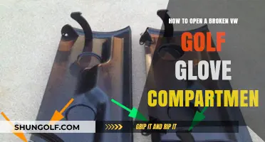 Fixing a Stuck VW Golf Glove Compartment: Quick DIY Repair Guide
