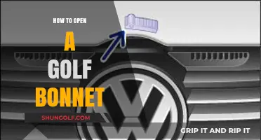 Easy Steps to Open Your Golf Bonnet: A Quick Guide