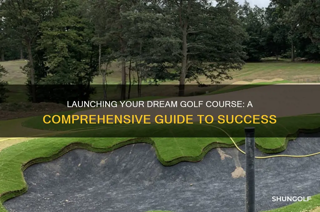 how to open a golf course