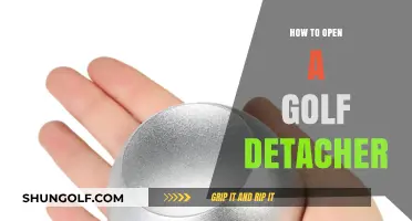 Mastering the Art of Opening a Golf Detacher: A Step-by-Step Guide