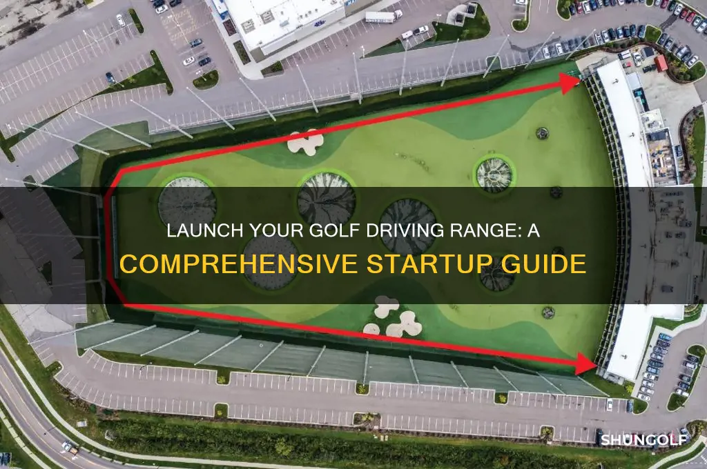 how to open a golf driving range