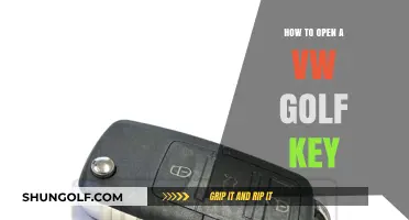 Easy Steps to Access and Open Your VW Golf Key
