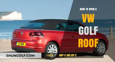 Easy Steps to Open Your VW Golf Roof: A Quick Guide