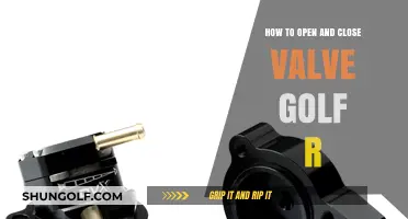 Mastering the Valve Golf R: Opening and Closing Techniques Explained