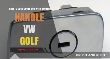 Fixing a Broken Glove Box Handle in Your VW Golf: A Step-by-Step Guide