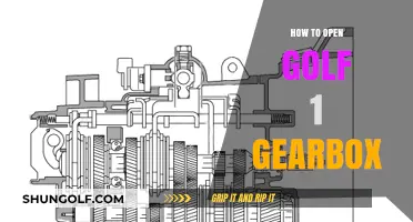 Step-by-Step Guide to Opening a Golf 1 Gearbox Easily