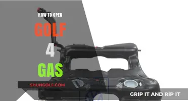 Easy Steps to Access and Open Golf 4 Gas Tank Safely