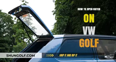 Easy Steps to Open Your VW Golf Hatch: A Quick Guide