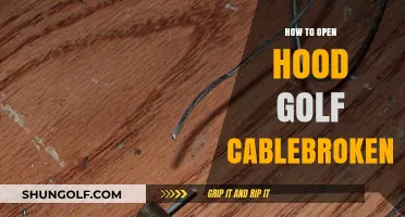 Fixing a Broken Hood Golf Cable: Quick DIY Repair Guide