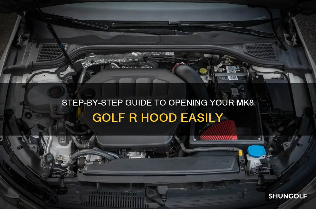 how to open mk8 golf r hood
