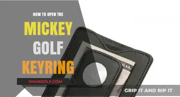 Unlocking Fun: Easy Steps to Open Your Mickey Golf Keyring
