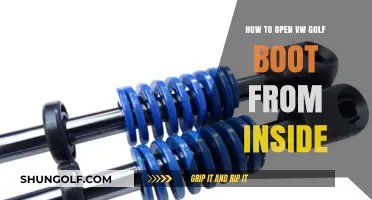 How to Open VW Golf Boot from Inside: Quick and Easy Steps