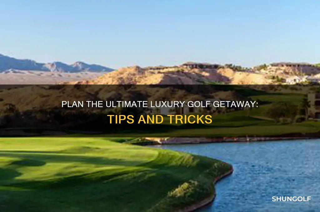 how to organize a luxury golf trip