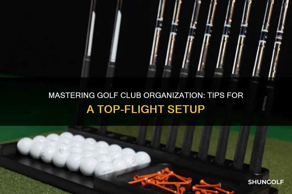 how to organize a top flight golf clubs