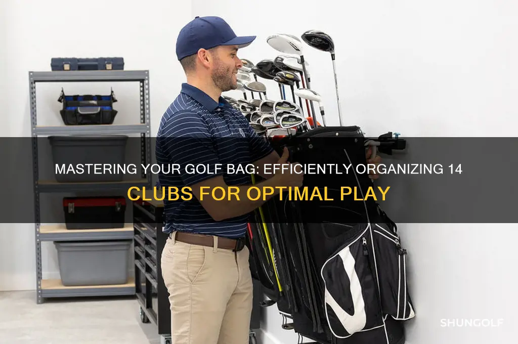 how to organize golf clubs 14