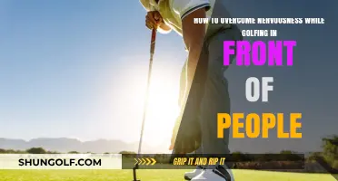 Conquer Golf Anxiety: Tips to Play Confidently in Front of Others