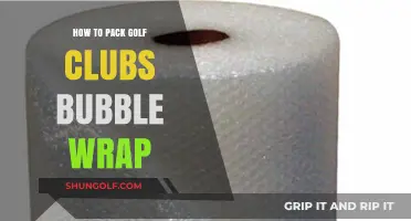 Mastering Golf Club Packing: Bubble Wrap Techniques for Safe Travel