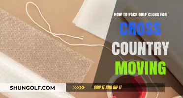 Safely Packing Golf Clubs for Your Cross-Country Move: Expert Tips