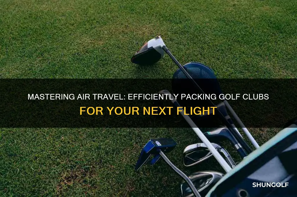 how to pack golf clubs for flight