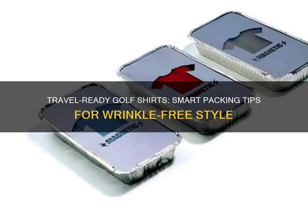 how to pack golf shirts for travel
