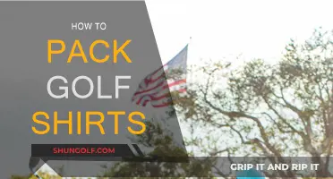Golf Shirts: Fold, Pack, and Go!