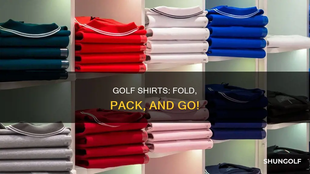 how to pack golf shirts