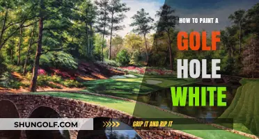 Mastering the Art of Painting a Golf Hole White: A Step-by-Step Guide