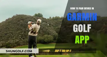 Pairing Made Easy: Connect Your Device to Garmin Golf App