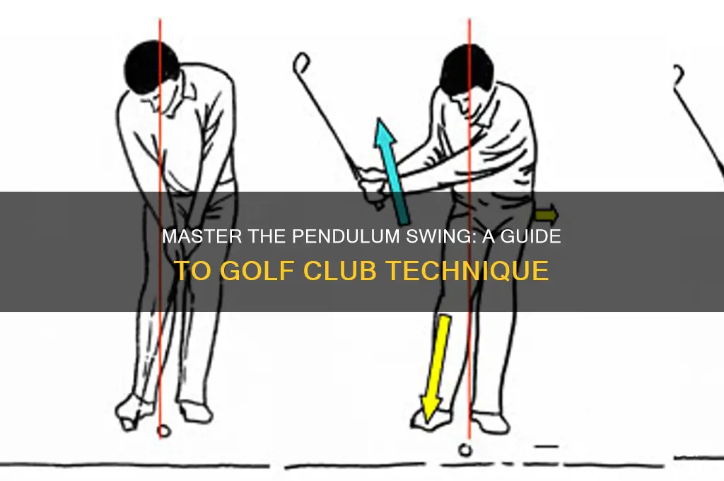 how to pendulum swing a golf club