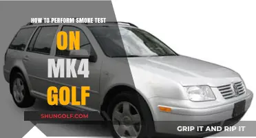 Quick Guide: Performing a Smoke Test on Your MK4 Golf