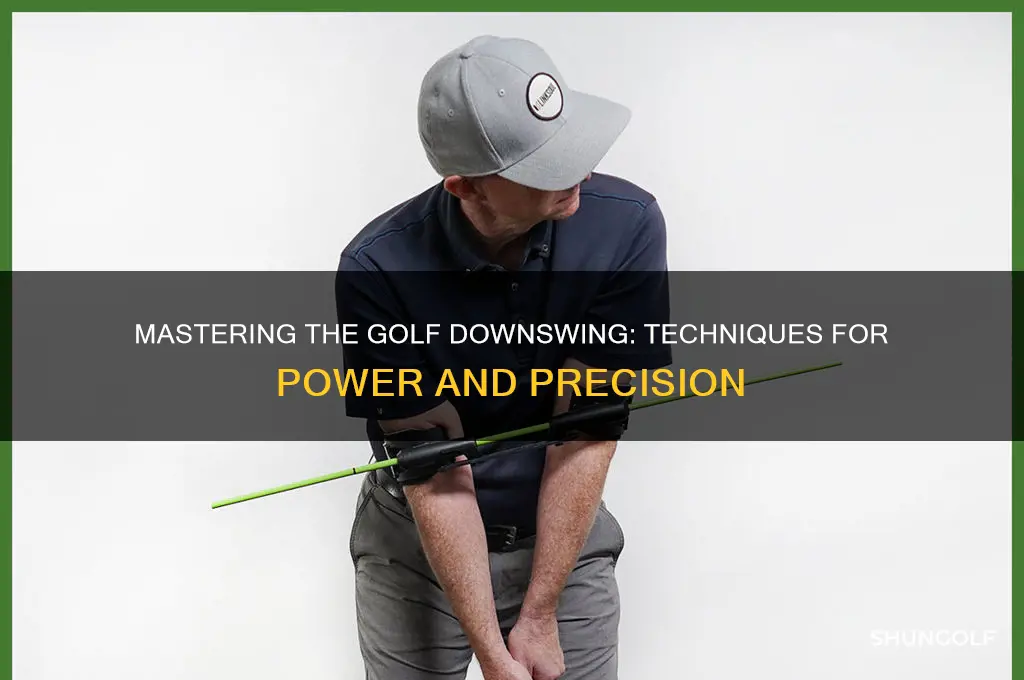 how to perform the downswing in golf