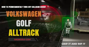 Permanently Disable Collision Assist in Your Volkswagen Golf Alltrack: A Guide