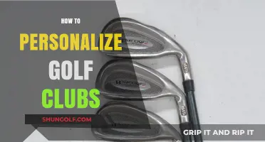 Customizing Your Golf Clubs: A Guide to Personalized Performance