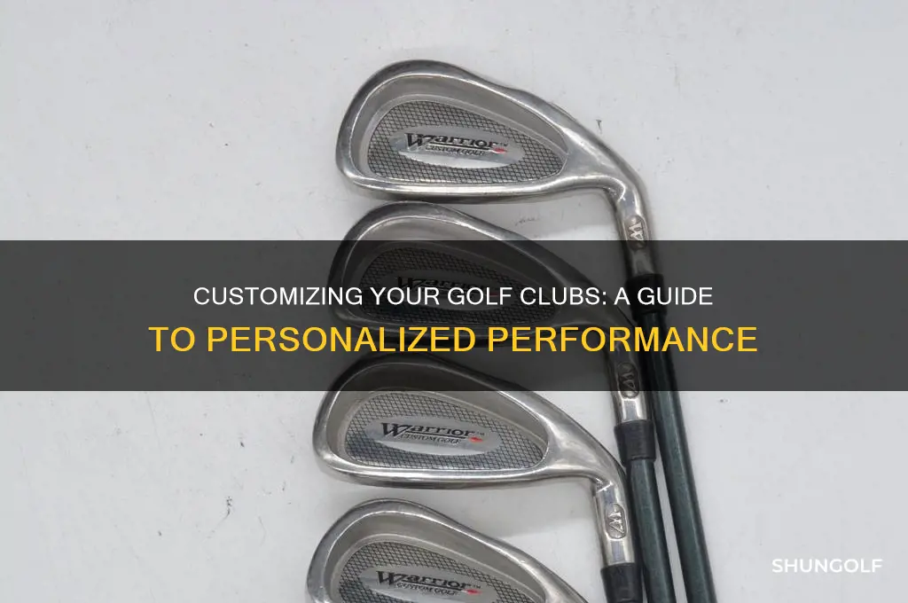 how to personalize golf clubs