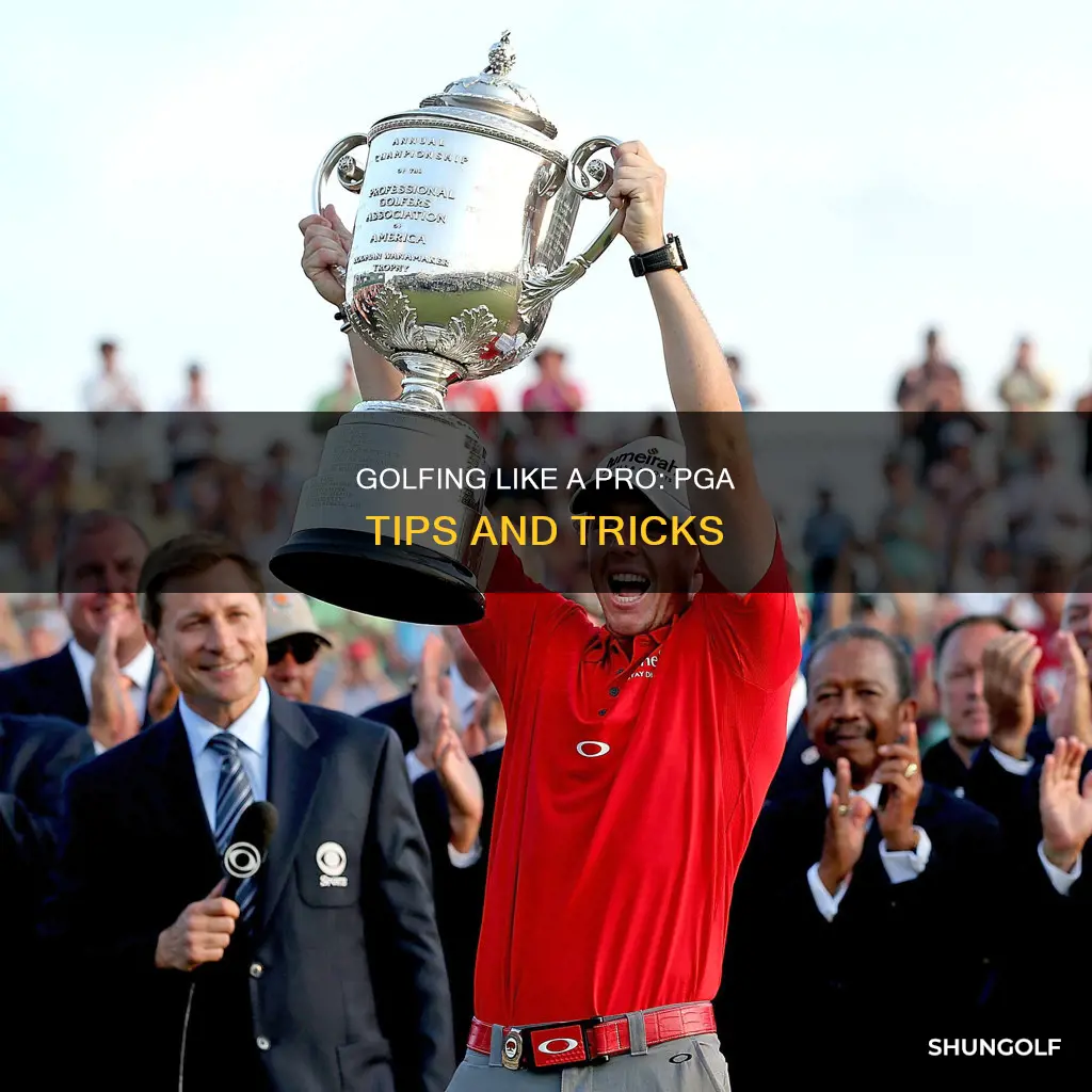 how to pga golf