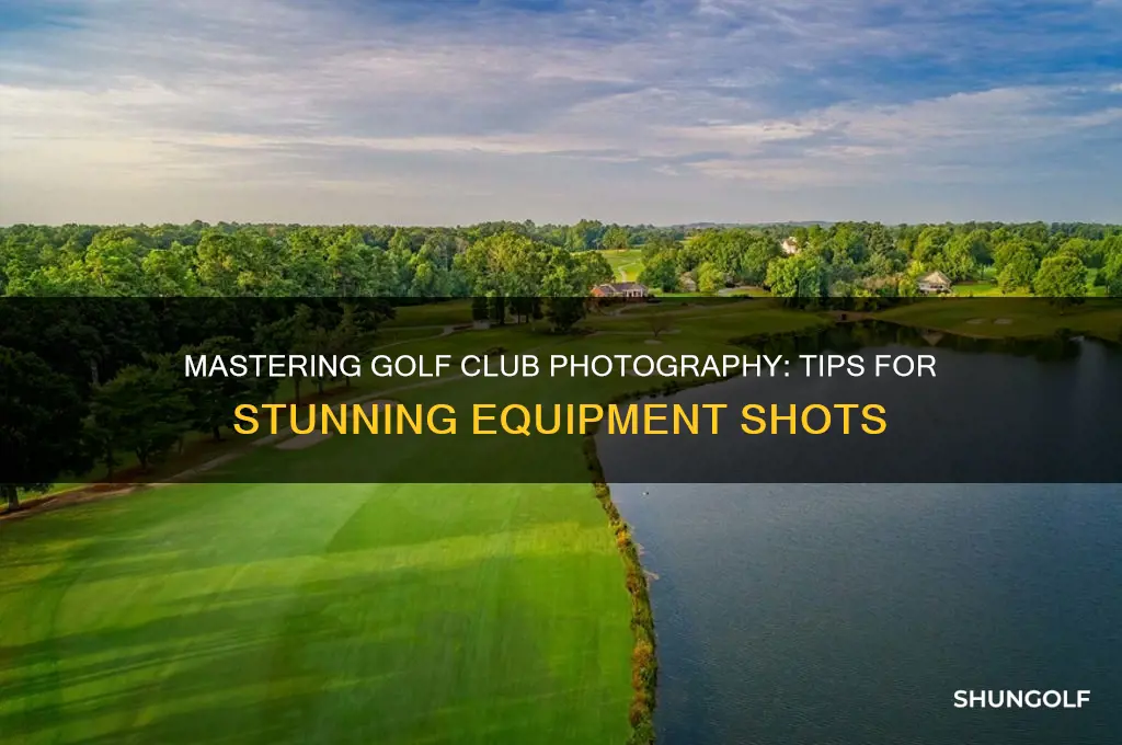 how to photograph golf clubs
