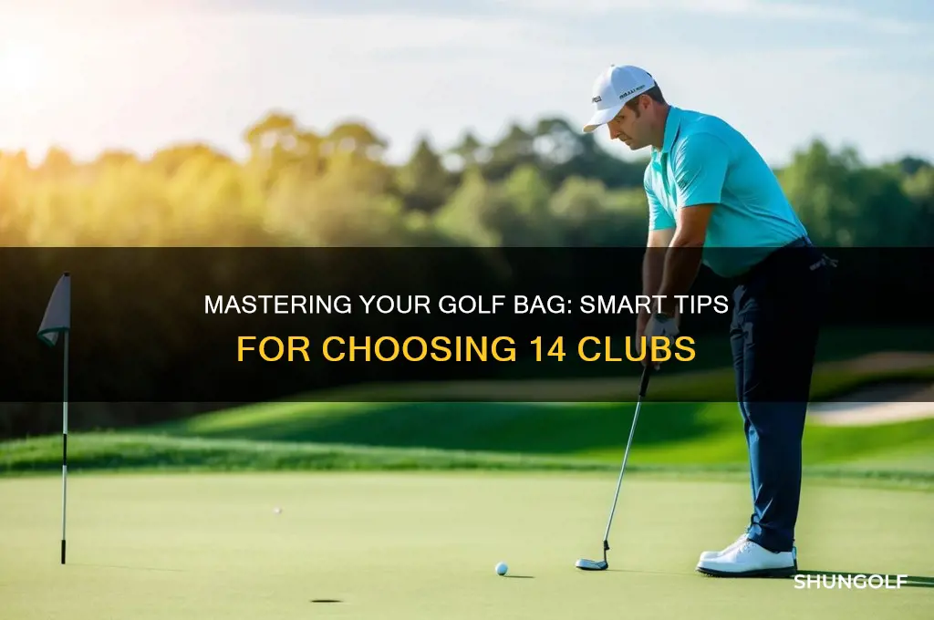 how to pick 14 golf clubs