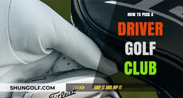 Mastering Your Swing: A Guide to Choosing the Perfect Driver