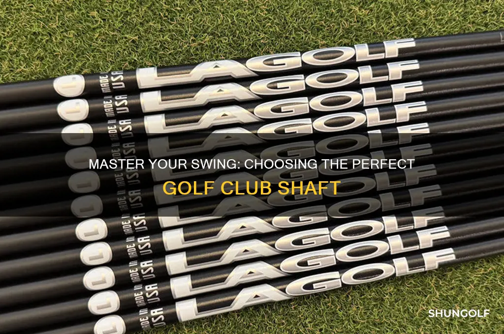 how to pick a golf club shaft