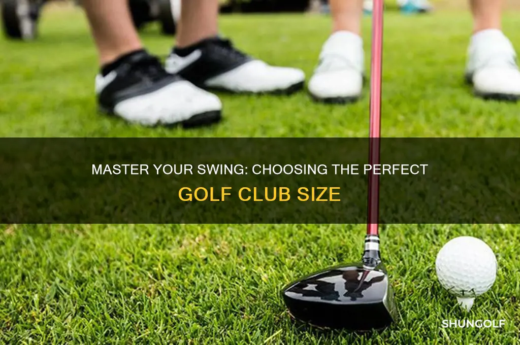 how to pick a golf club size