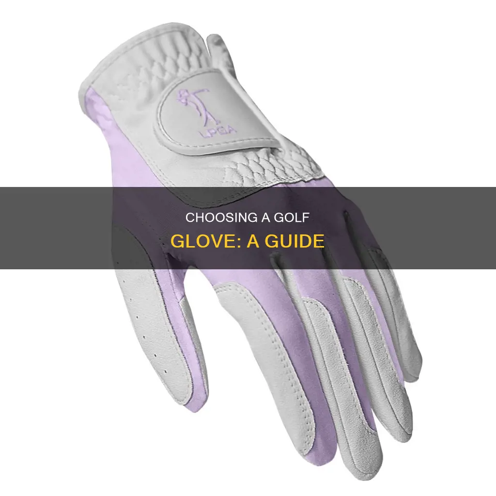 how to pick a golf glove