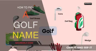 Choosing a Golf Name: Tips for Picking Your Perfect Moniker
