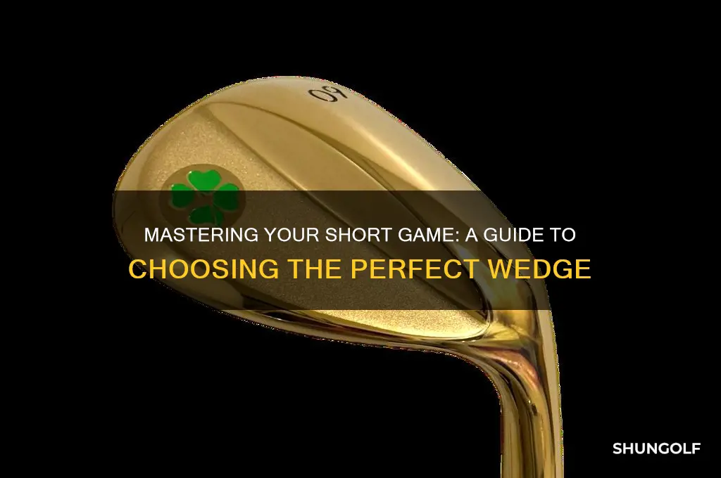 how to pick a wedge golf club